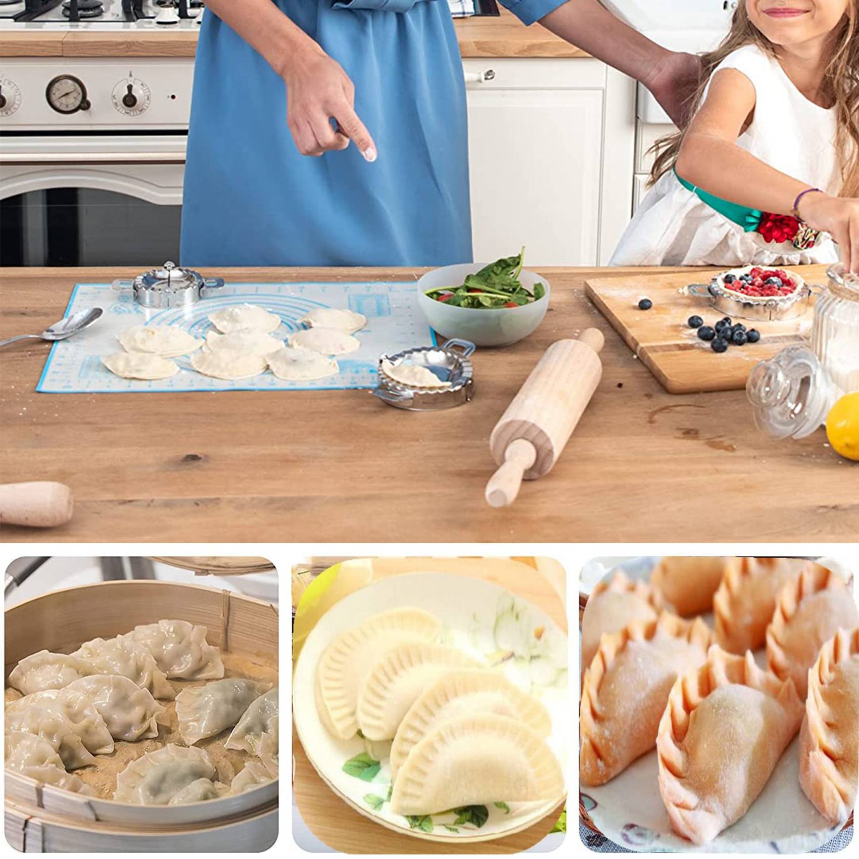 مجموعة أدوات صنع الزلابية السر - مراجعة Gyoza Dumpling Maker وسعره