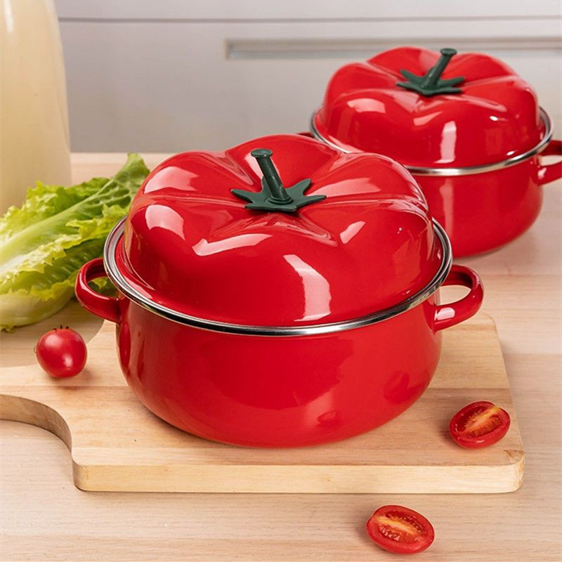 قدر شوربة مطلي بالمينا، أدوات  - مراجعة Home Cooking Cookbook وسعره