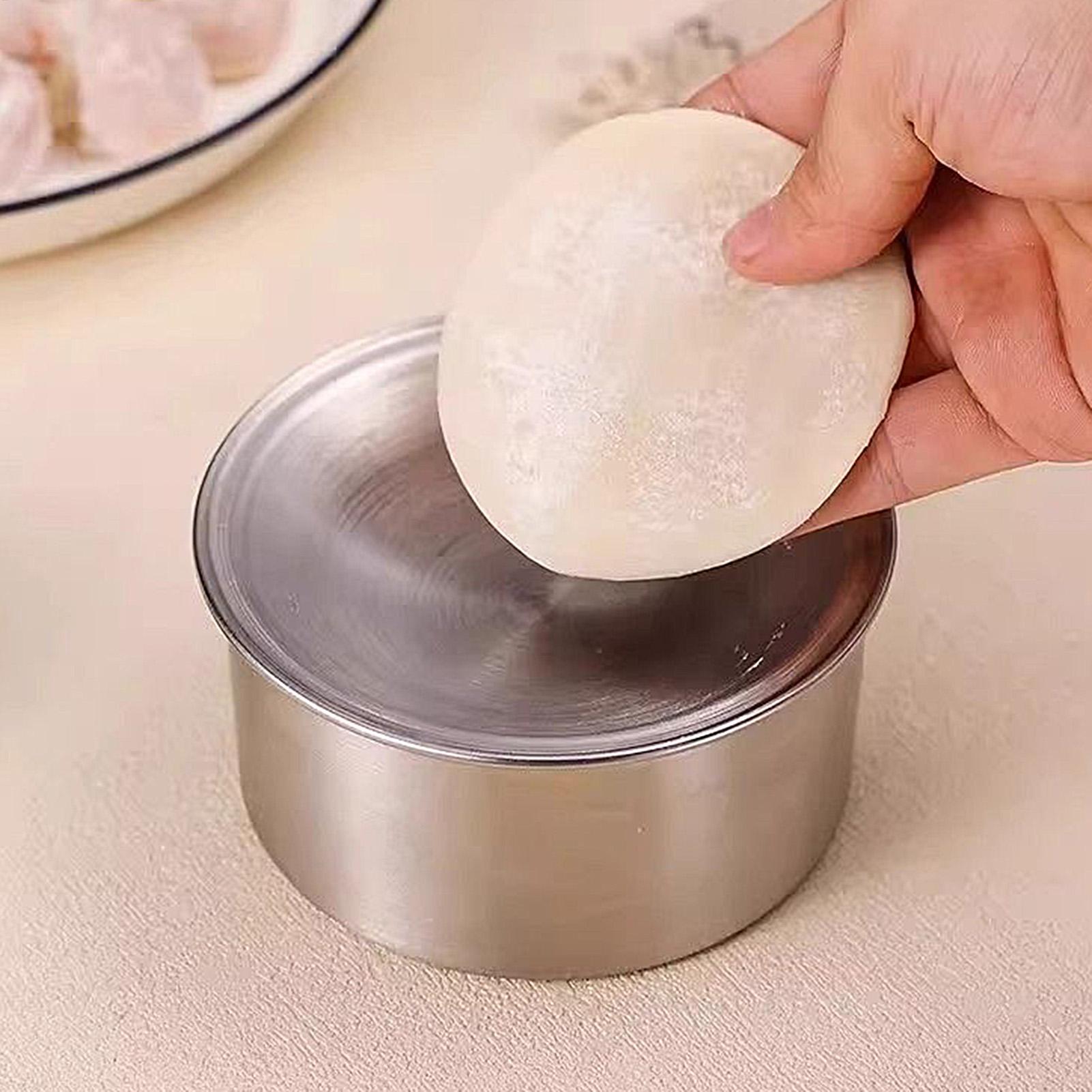 آلة يدوية لصنع أغلفة الزلابية، - مراجعة Gyoza Dumpling Maker وسعره