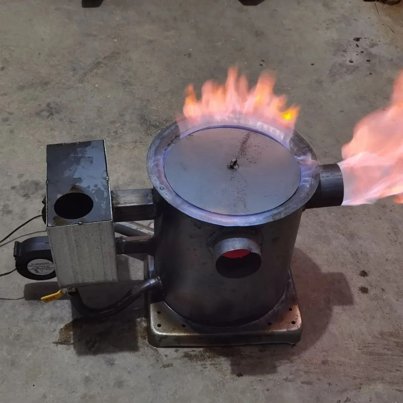 سخان يعمل بزيت النفايات عالي ا - مراجعة Home Cooking Heater وسعره