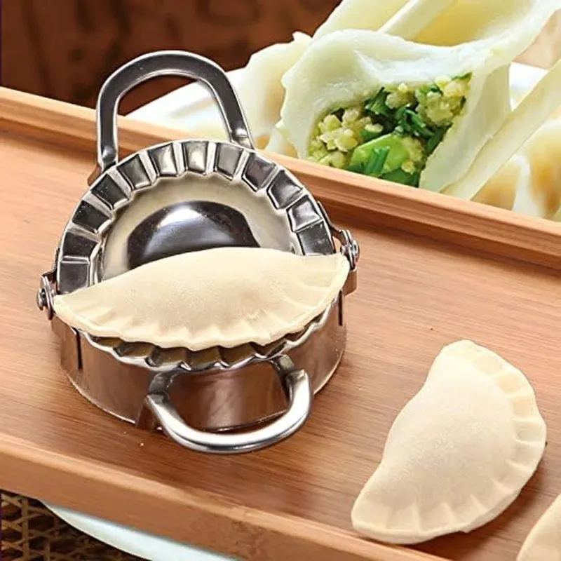 قالب ضغط الزلابية من الفولاذ ا - مراجعة Gyoza Dumpling Maker وسعره