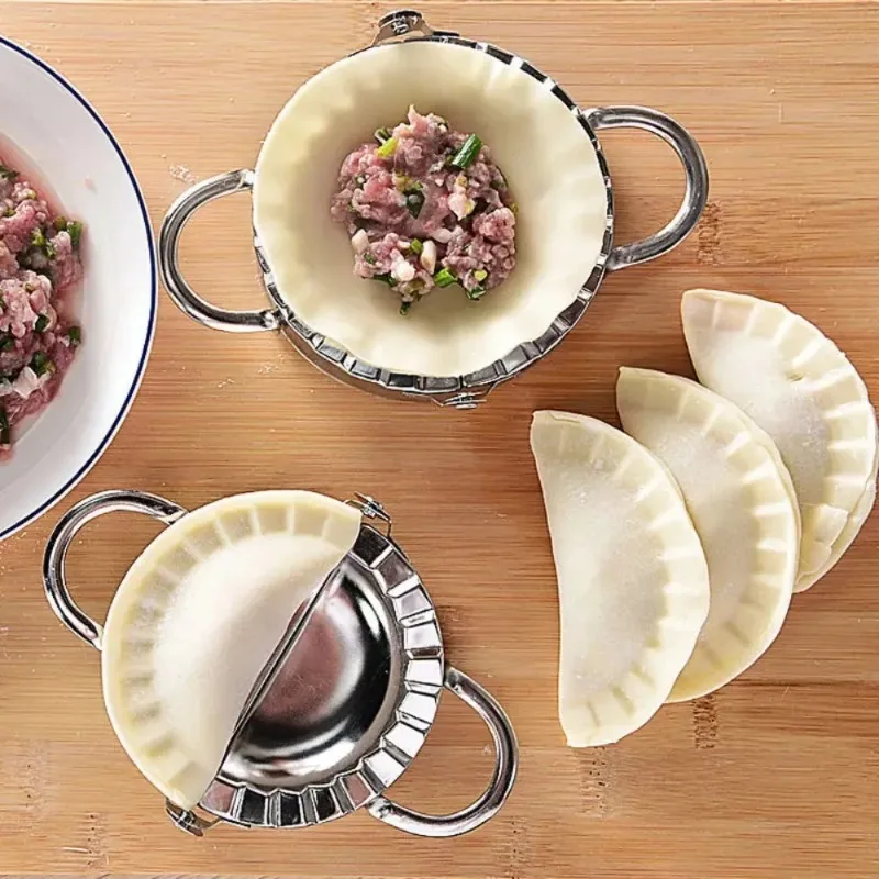 قالب ضغط الزلابية من الفولاذ ا - مراجعة Gyoza Dumpling Maker وسعره