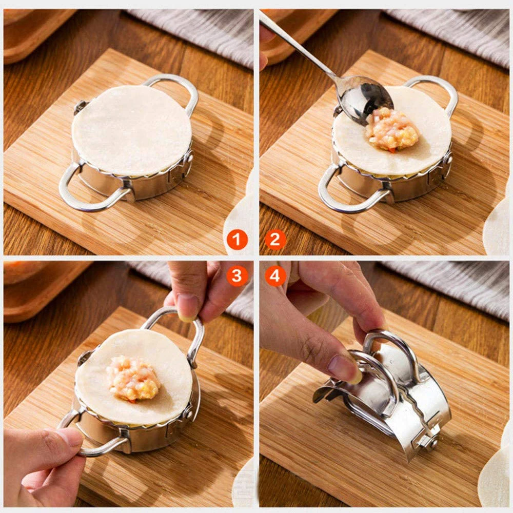 الفولاذ المقاوم للصدأ قالب زلا - مراجعة Gyoza Dumpling Maker وسعره